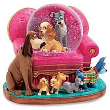 Disney snow globes