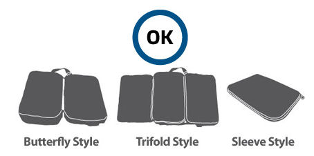 Orlando airport checkpoint friendly laptop bags requirements