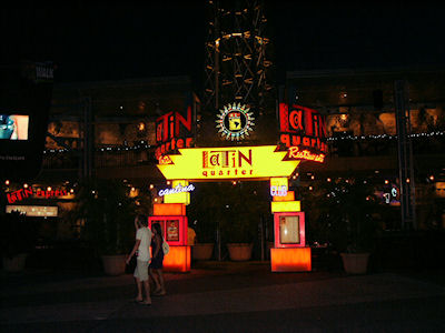 Latin Quarter nightclub at Universal Studios