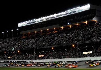 Daytona 500 NASCAR races at Daytona Beach 2010