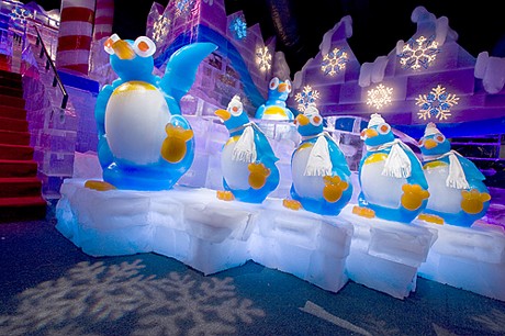 Gaylord Palms hotel ice show in Orlando