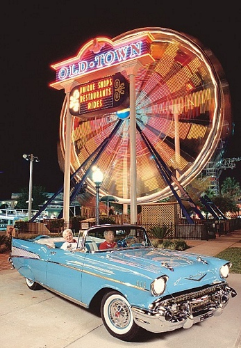 Old Town in Kissimmee, family fun attraction