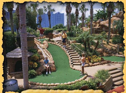 Orlando vacation miniature golf fun