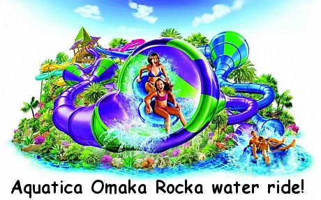 Sea World's Aquatica Omaka Rocka new water ride