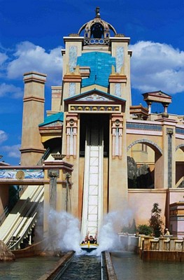 Sea World's Journey to atlantis ride