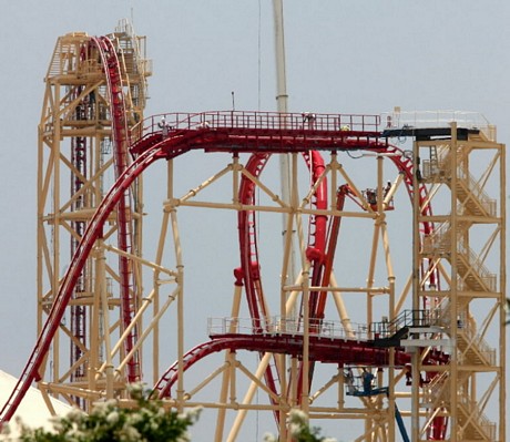 Universal Studios rip ride rockit roller coaster opening pushed back