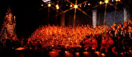 Holidays around the world-candlelight processional