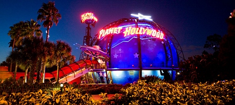 Disney's planet hollywood restaurant
